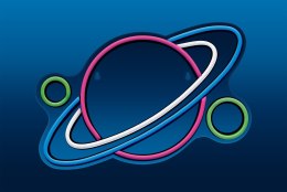 Neon LED Activejet AJE-NEON PLANET Activejet