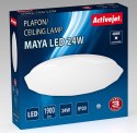 Nowoczesny plafon sufitowy LED Activejet MAYA 24W Activejet