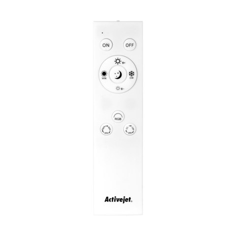 Nowoczesny plafon sufitowy LED Activejet PANAMA RGB ściemnialny ze zdalnym sterowaniem na pilota Activejet Nowoczesny plafon sufitowy LED Activejet PANAMA RGB ściemnialny ze zdalnym sterowaniem na pilota Activejet