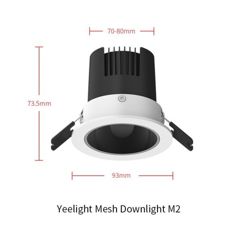 Oprawa oświetleniowa Yeelight Mesh Downlight M2 YLTS02YL YEELIGHT Oprawa oświetleniowa Yeelight Mesh Downlight M2 YLTS02YL YEELIGHT