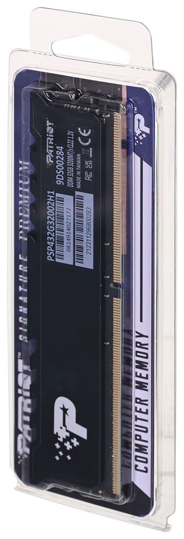 PATRIOT DDR4 Signature Premium 32GB 3200MHz Patriot Memory PATRIOT DDR4 Signature Premium 32GB 3200MHz Patriot Memory