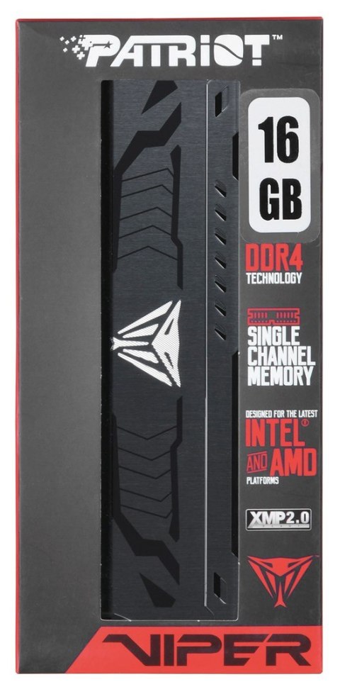 PATRIOT Viper Steel DDR4 16GB 3600 MHz CL18 XMP2 Patriot Memory PATRIOT Viper Steel DDR4 16GB 3600 MHz CL18 XMP2 Patriot Memory