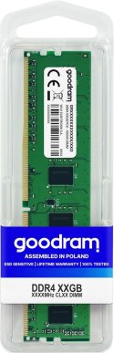 Pamięć GoodRam GR2666D464L19S/4G (DDR4 DIMM; 1 x 4 GB; 2666 MHz; CL19) GoodRam
