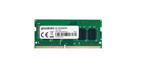 Pamięć GoodRam W-HP16S04G (DDR3 SO-DIMM; 1 x 4 GB; 1600 MHz; CL11) GoodRam Pamięć GoodRam W-HP16S04G (DDR3 SO-DIMM; 1 x 4 GB; 1600 MHz; CL11) GoodRam