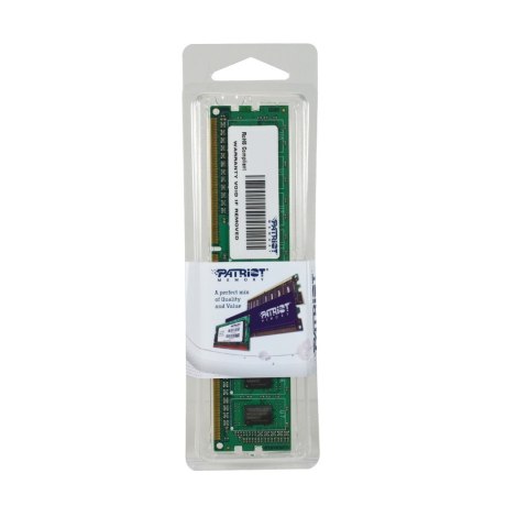 Pamięć Patriot Memory Signature PSD34G160081 (DDR3 DIMM; 1 x 4 GB; 1600 MHz; CL11) Patriot Memory Pamięć Patriot Memory Signature PSD34G160081 (DDR3 DIMM; 1 x 4 GB; 1600 MHz; CL11) Patriot Memory