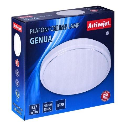 Plafon Activejet AJE-GENUA 3xE27 Activejet Plafon Activejet AJE-GENUA 3xE27 Activejet