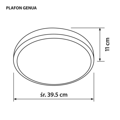 Plafon Activejet AJE-GENUA 3xE27 Activejet Plafon Activejet AJE-GENUA 3xE27 Activejet
