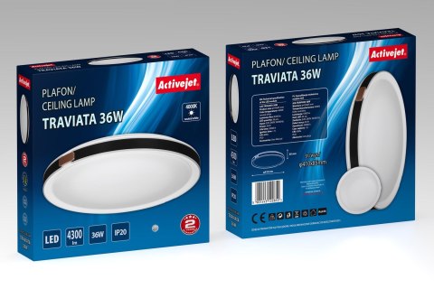 Plafon LED Activejet AJE-TRAVIATA 36W Activejet Plafon LED Activejet AJE-TRAVIATA 36W Activejet
