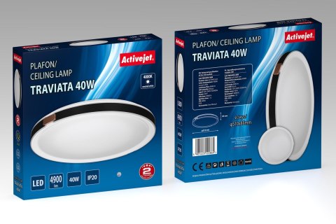 Plafon LED Activejet AJE-TRAVIATA 40W Activejet Plafon LED Activejet AJE-TRAVIATA 40W Activejet