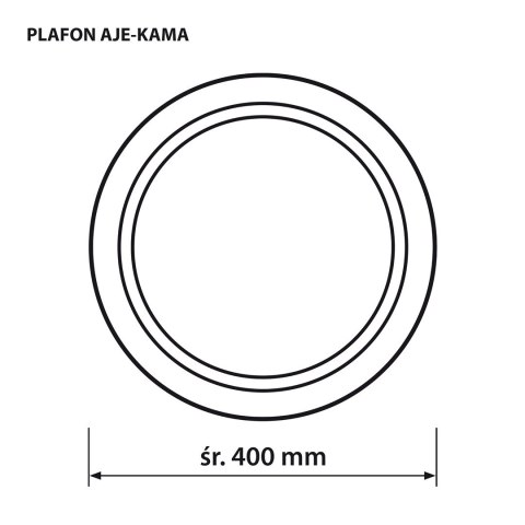 Plafon sufitowy LED Activejet AJE-KAMA 24W Activejet Plafon sufitowy LED Activejet AJE-KAMA 24W Activejet