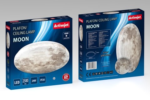 Plafon sufitowy LED Activejet AJE-MOON 24W Activejet Plafon sufitowy LED Activejet AJE-MOON 24W Activejet