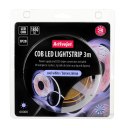 Taśma LED COB 3m z zasilaczem barwa zimna IP20 Activejet