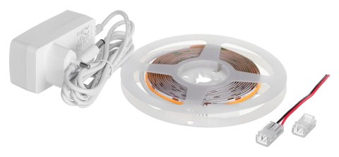 Taśma LED COB 3m z zasilaczem barwa zimna IP20 Activejet Taśma LED COB 3m z zasilaczem barwa zimna IP20 Activejet