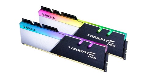 Zestaw pamięci G.SKILL TridentZ Neo AMD RGB F4-3600C16D-32GTZNC (DDR4 DIMM; 2 x 16 GB; 3600 MHz; CL16) G.SKILL Zestaw pamięci G.SKILL TridentZ Neo AMD RGB F4-3600C16D-32GTZNC (DDR4 DIMM; 2 x 16 GB; 3600 MHz; CL16) G.SKILL