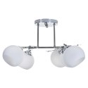 Żyrandol klasyczna lampa sufitowa wisząca Activejet IRMA Nikiel 5xE27 do salonu Activejet