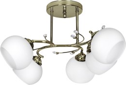 Żyrandol klasyczna lampa sufitowa wisząca Activejet IRMA Patyna 5xE27 do salonu Activejet
