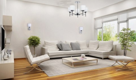 Żyrandol klasyczna lampa sufitowa wisząca Activejet MIRA Chrom potrójna 3xE27 do salonu Activejet Żyrandol klasyczna lampa sufitowa wisząca Activejet MIRA Chrom potrójna 3xE27 do salonu Activejet