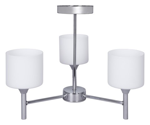 Żyrandol klasyczna lampa sufitowa wisząca Activejet MIRA Chrom potrójna 3xE27 do salonu Activejet Żyrandol klasyczna lampa sufitowa wisząca Activejet MIRA Chrom potrójna 3xE27 do salonu Activejet
