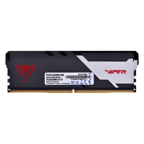 PATRIOT DDR5 2x8GB VIPER VENOM 5600MHz Patriot Memory PATRIOT DDR5 2x8GB VIPER VENOM 5600MHz Patriot Memory