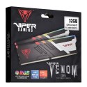 Patriot Viper Venom RGB DDR5 2x16GB 6000MHz CL30 XMP3 Patriot Memory