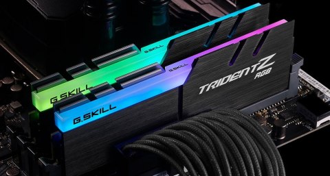 Zestaw pamięci G.SKILL TridentZ RGB F4-3600C16D-16GTZRC (DDR4 DIMM; 2 x 8 GB; 3600 MHz; CL16) G.SKILL Zestaw pamięci G.SKILL TridentZ RGB F4-3600C16D-16GTZRC (DDR4 DIMM; 2 x 8 GB; 3600 MHz; CL16) G.SKILL