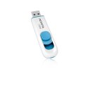 ADATA FLASHDRIVE C008 64GB USB 2.0 WHITE&BLUE ADATA