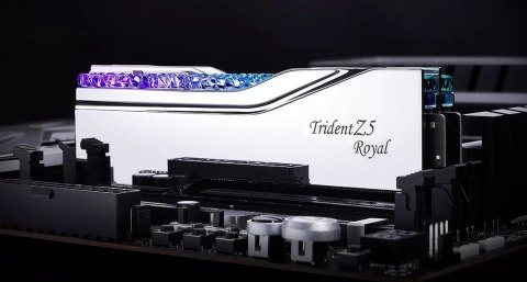 G.SKILL TRIDENT Z5 ROYAL RGB DDR5 2X16GB 6400MHZ CL30 SILVER F5-6400J3039G16GX2-TR5S G.SKILL G.SKILL TRIDENT Z5 ROYAL RGB DDR5 2X16GB 6400MHZ CL30 SILVER F5-6400J3039G16GX2-TR5S G.SKILL