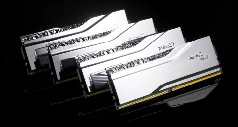 G.SKILL TRIDENT Z5 ROYAL RGB DDR5 2X16GB 6400MHZ CL30 SILVER F5-6400J3039G16GX2-TR5S G.SKILL G.SKILL TRIDENT Z5 ROYAL RGB DDR5 2X16GB 6400MHZ CL30 SILVER F5-6400J3039G16GX2-TR5S G.SKILL