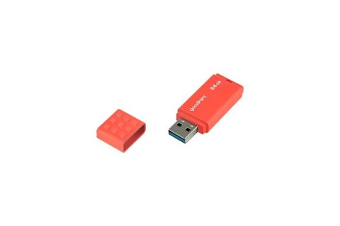 GOODRAM FLASHDRIVE 64GB UME3 USB 3.0 ORANGE GoodRam GOODRAM FLASHDRIVE 64GB UME3 USB 3.0 ORANGE GoodRam