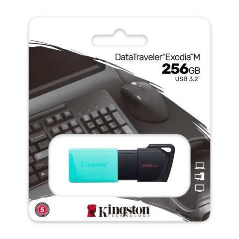 KINGSTON Exodia 256GB USB3.2 teal Kingston KINGSTON Exodia 256GB USB3.2 teal Kingston