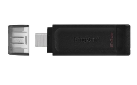 KINGSTON FLASH 64GB USB-C 3.2 Gen1 DataTraveler 70 Kingston KINGSTON FLASH 64GB USB-C 3.2 Gen1 DataTraveler 70 Kingston
