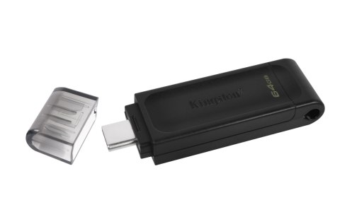 KINGSTON FLASH 64GB USB-C 3.2 Gen1 DataTraveler 70 Kingston KINGSTON FLASH 64GB USB-C 3.2 Gen1 DataTraveler 70 Kingston