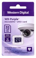 Karta pamięci WD Purple microSDXC WDD032G1P0C (32GB; Class 10, Class U1) WD