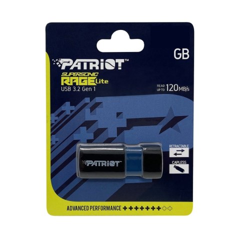 PATRIOT RAGE LITE 120 MB/s 32GB USB 3.2 Patriot Memory PATRIOT RAGE LITE 120 MB/s 32GB USB 3.2 Patriot Memory