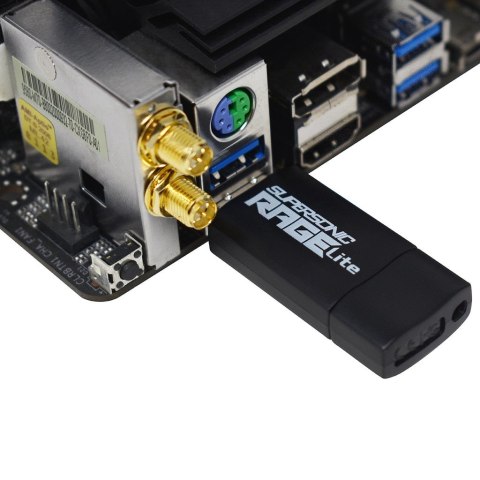 PATRIOT RAGE LITE 120 MB/s 64GB USB 3.2 czarny Patriot Memory PATRIOT RAGE LITE 120 MB/s 64GB USB 3.2 czarny Patriot Memory