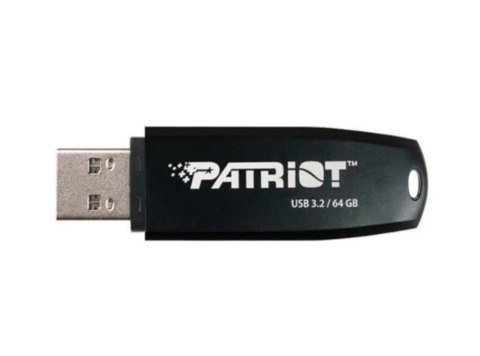 Patriot Core 64GB Type A USB 3.2 80MB/s czarny Patriot Memory Patriot Core 64GB Type A USB 3.2 80MB/s czarny Patriot Memory