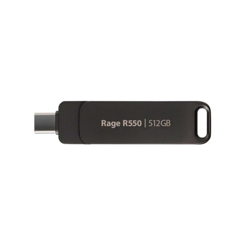 Patriot Rage R550 512GB Dual USB A+C, Alu, 100MBs Patriot Memory Patriot Rage R550 512GB Dual USB A+C, Alu, 100MBs Patriot Memory