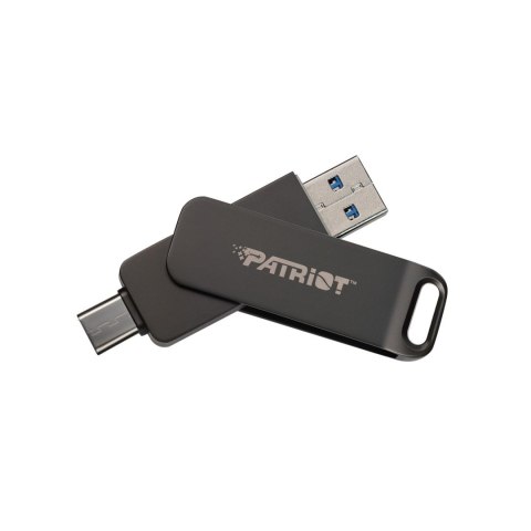 Patriot Rage R550 512GB Dual USB A+C, Alu, 100MBs Patriot Memory Patriot Rage R550 512GB Dual USB A+C, Alu, 100MBs Patriot Memory