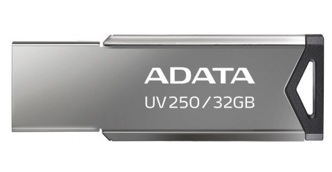 Pendrive ADATA UV250 AUV250-32G-RBK (32GB; USB 2.0; kolor srebrny) ADATA Pendrive ADATA UV250 AUV250-32G-RBK (32GB; USB 2.0; kolor srebrny) ADATA