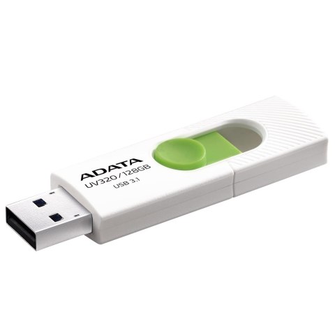 Pendrive ADATA UV320 AUV320-128G-RWHGN (128GB; USB 3.0; kolor biały) ADATA Pendrive ADATA UV320 AUV320-128G-RWHGN (128GB; USB 3.0; kolor biały) ADATA