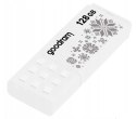 Pendrive GoodRam UME2-1280W00R11-WI (128GB; USB 2.0; kolor biały) WINTER GoodRam