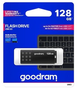 Pendrive GoodRam UME3 UME3-1280K0R11 (128GB; USB 3.0; kolor czarny) GoodRam
