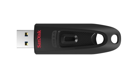 Pendrive SanDisk Cruzer Ultra SDCZ48-064G-U46 (64GB; USB 3.0; kolor czarny) SanDisk Pendrive SanDisk Cruzer Ultra SDCZ48-064G-U46 (64GB; USB 3.0; kolor czarny) SanDisk