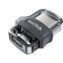 Pendrive SanDisk ULTRA SDDD3-128G-G46 (128GB; microUSB, USB 3.0; kolor szary) SanDisk