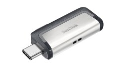 Pendrive SanDisk Ultra SDDDC2-128G-G46 (128GB; USB 3.1, USB-C; kolor czarny) SanDisk