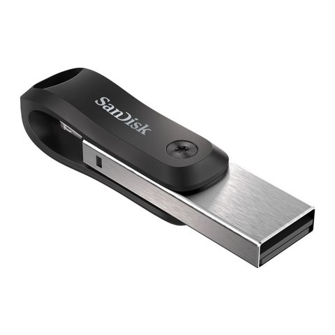 Pendrive SanDisk iXpand GO SDIX60N-256G-GN6NE (256GB; Lightning, USB 3.0; kolor srebrny) SanDisk Pendrive SanDisk iXpand GO SDIX60N-256G-GN6NE (256GB; Lightning, USB 3.0; kolor srebrny) SanDisk