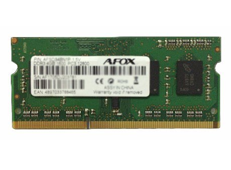 AFOX SO-DIMM DDR3 8G 1333MHZ LV 1,35V AFSD38AK1L AFOX AFOX SO-DIMM DDR3 8G 1333MHZ LV 1,35V AFSD38AK1L AFOX