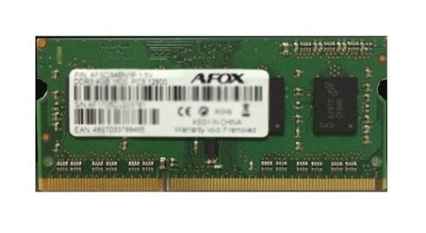 AFOX SO-DIMM DDR3 8GB 1600MHZ AFSD38BK1P AFOX