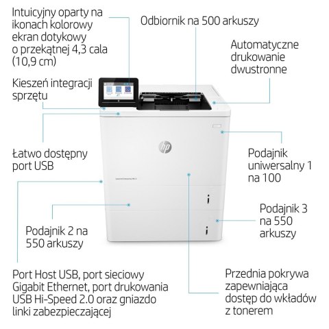DRUKARKA HP LaserJet Enterprise M612dn Hewlett-Packard DRUKARKA HP LaserJet Enterprise M612dn Hewlett-Packard
