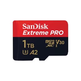 KARTA PAMIĘCI SANDISK EXTREME PRO microSDXC 1TB 200/140 MB/s A2 C10 V30 UHS-I U3 SanDisk